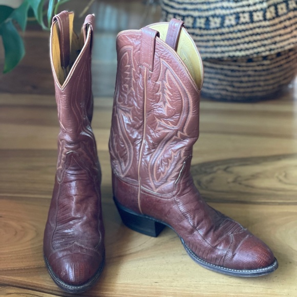 Tony Lama Other - Tony Lama Lizard Skin Boots